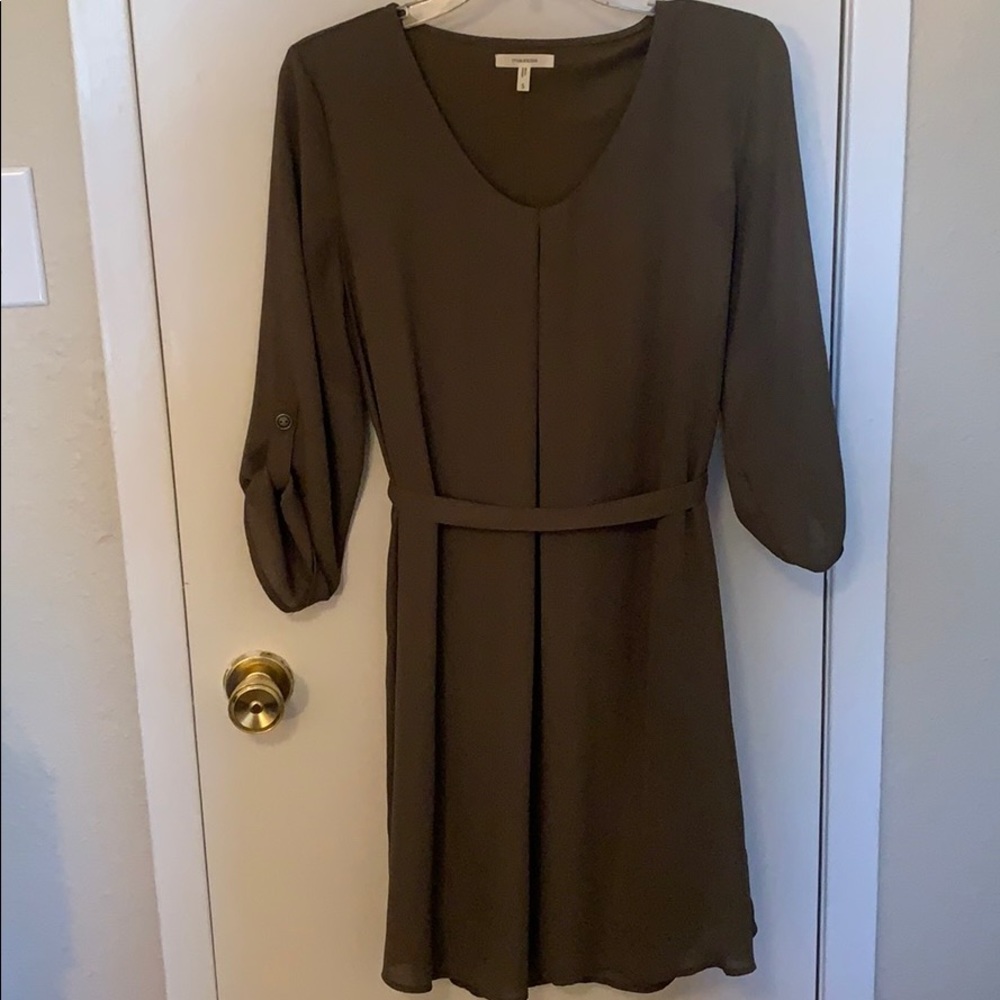 Maurices 3/4 sleeve chiffon mid length dress